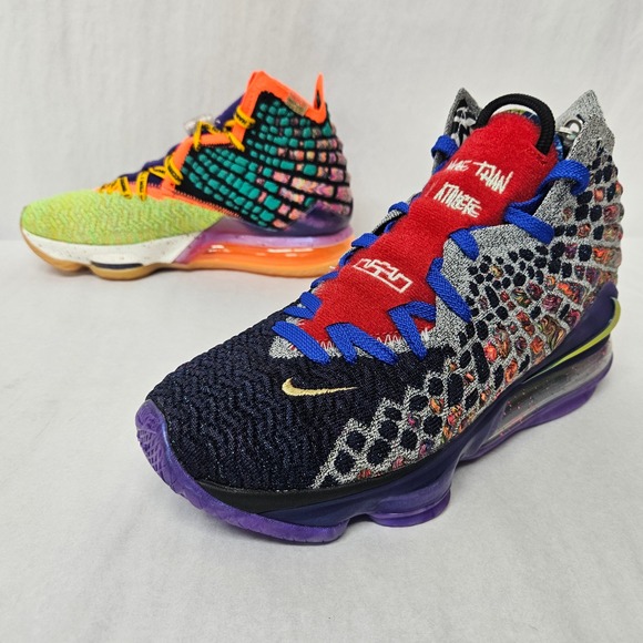 Nike LeBron XVII 17 WTW Basketball Shoes CV8079-900 Multi-Color Men\'s Size 6.5 main image 7